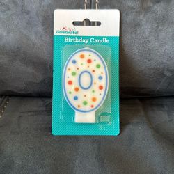 New Number 0 Birthday Cake Candle Way To Celebrate