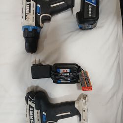 HART 20 VOLT DRILL AND DRIVER COMBINATION SET