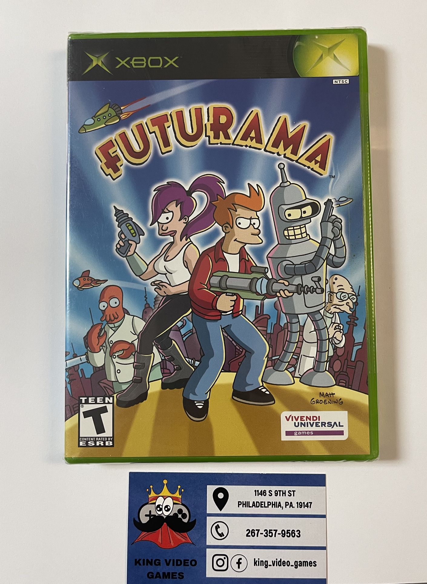 FUTURAMA Xbox Original Sealed