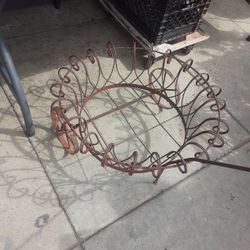 Old metal Planter  