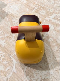Wooden bee ride on