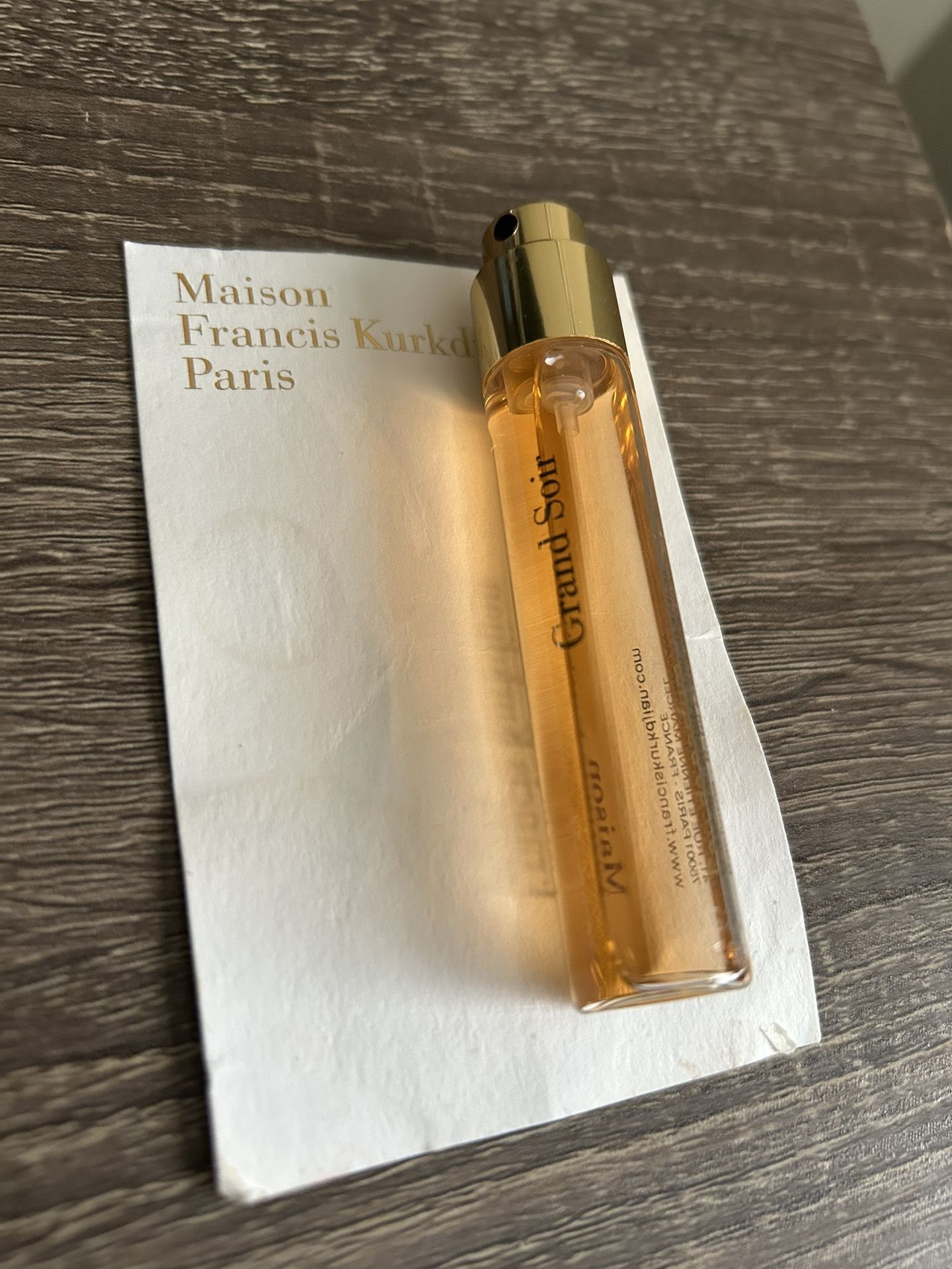 Masion Francis Kurkdijan Grand Soir Travel Spray