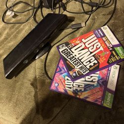 Xbox 360 Kinect And Just Dance Games