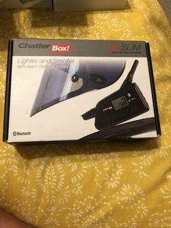 Chatter box x1 slim bike communicator