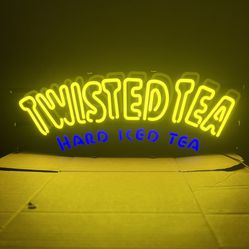 Twisted Tea led neon beer sign (rare)