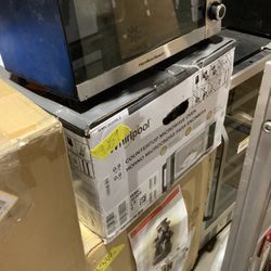 Whirlpool 0.9 cu. ft. Countertop Microwave in Stainless Steel
