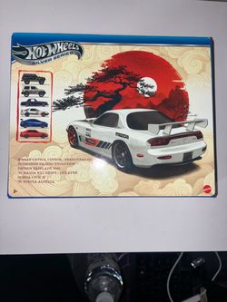 Hot Wheels Silver Series 6-Car Japan Set