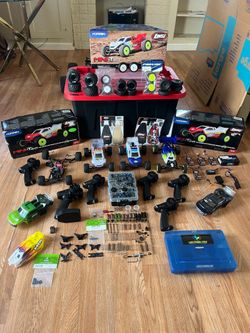Losi mini t and mini b RC car lot see