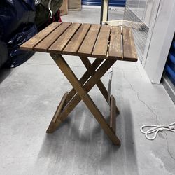 Outdoor Folding Side Table