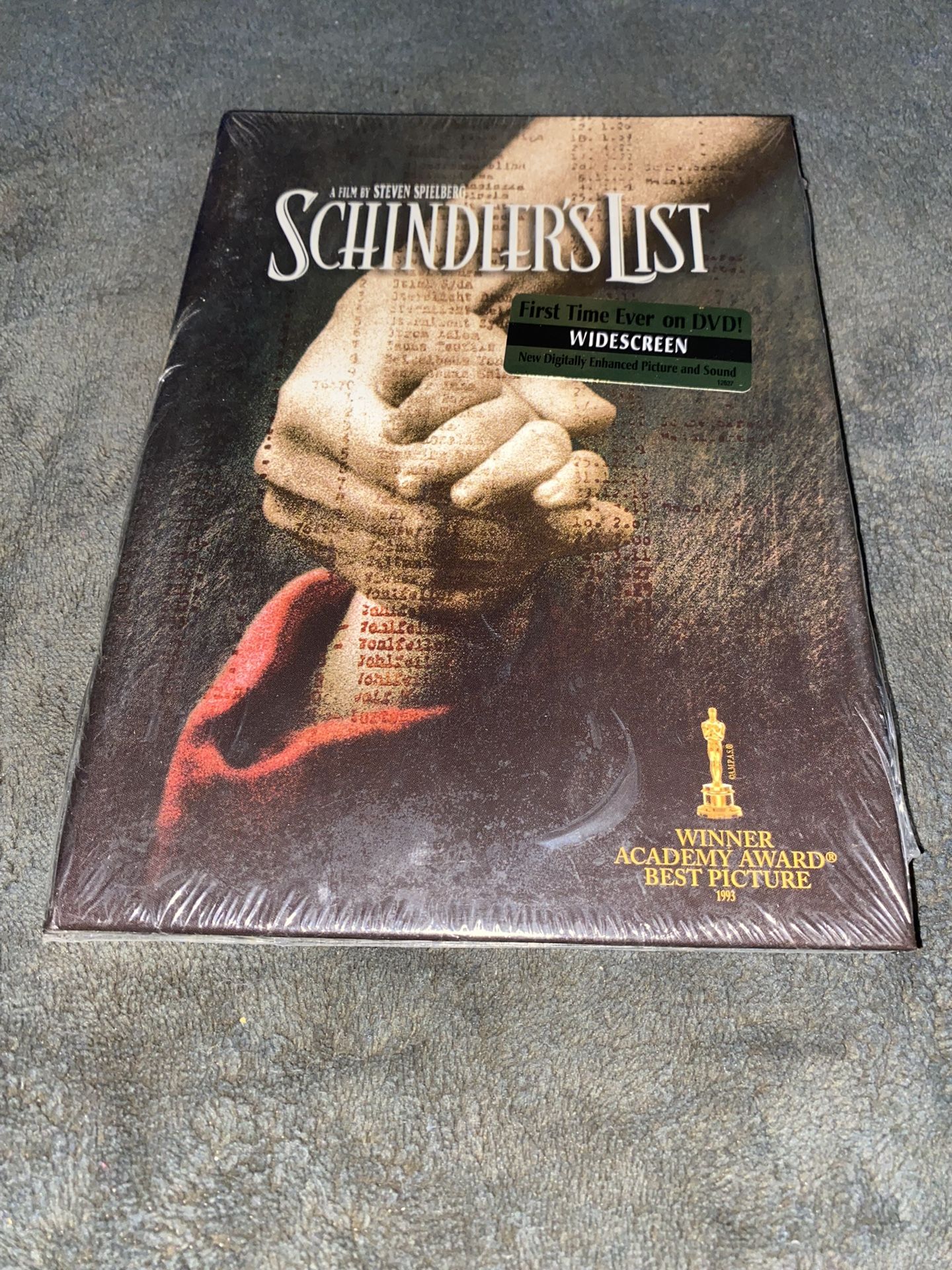 Schindler's List DVD . New.