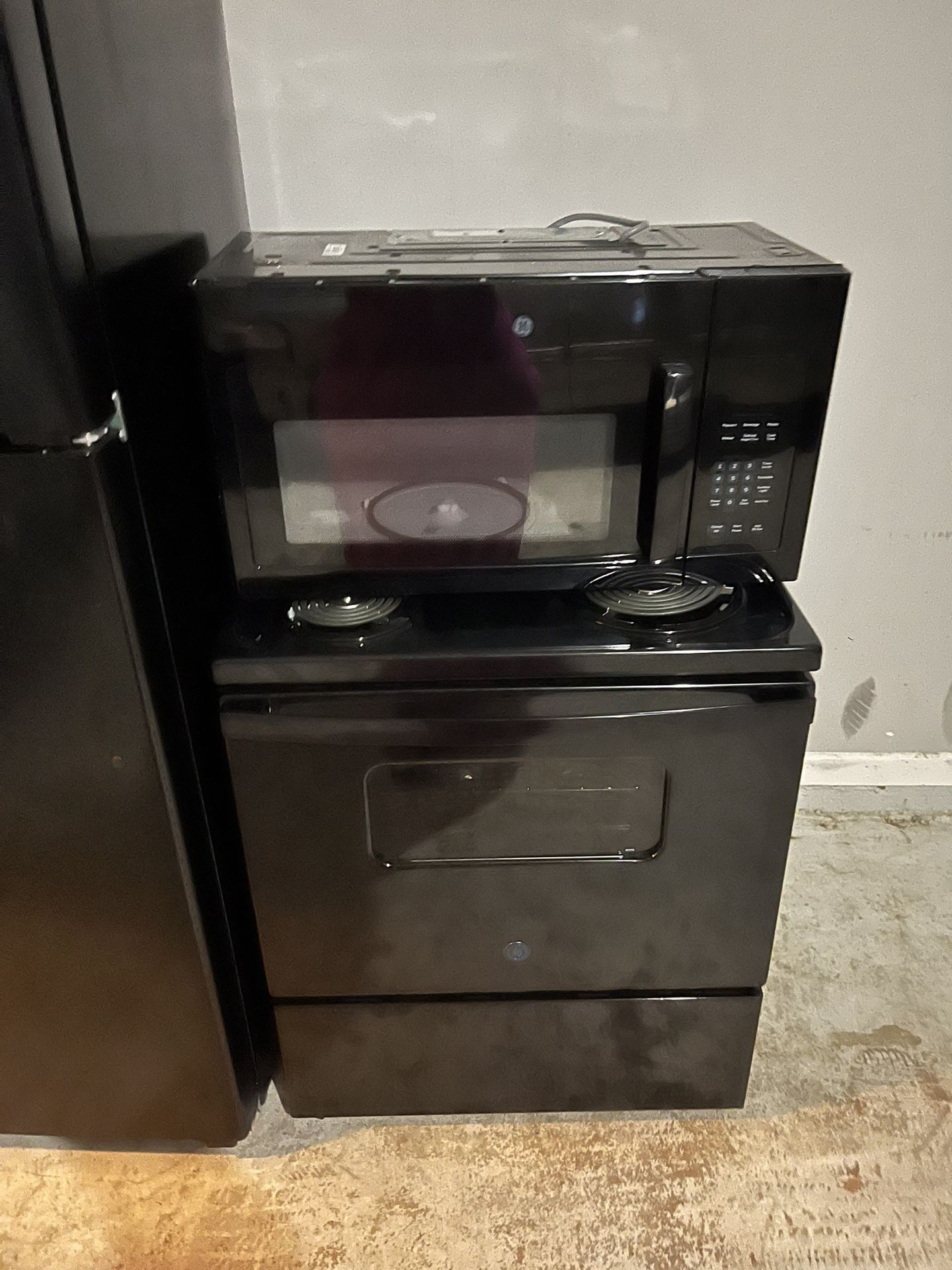 Black microwave