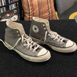 Converse All Star Chuck Taylor High Tops Mens 10.5 Gray