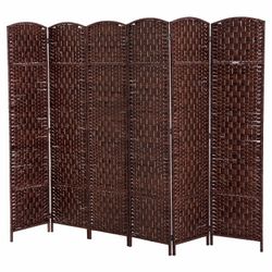 6 Panel Room Divider Privacy Screen