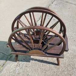 Magazine Rack Solid Wood