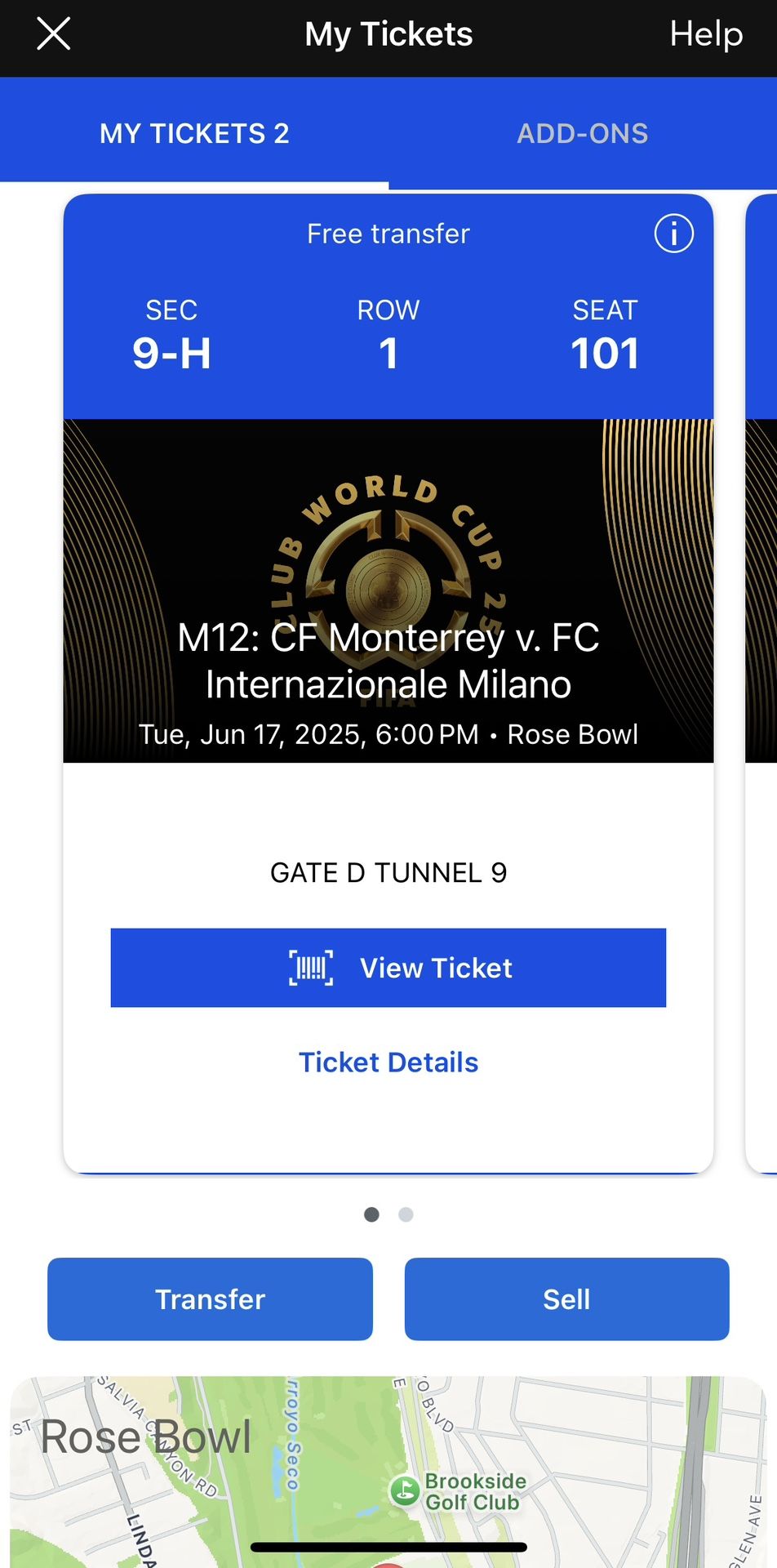 Club World Cup Tickets