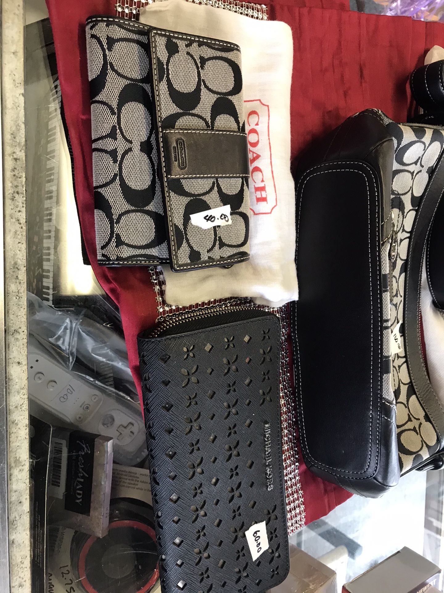 Like New coach purse/wallet And MK Wallet