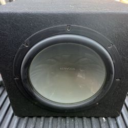 Kenwood 12in Sub N Box