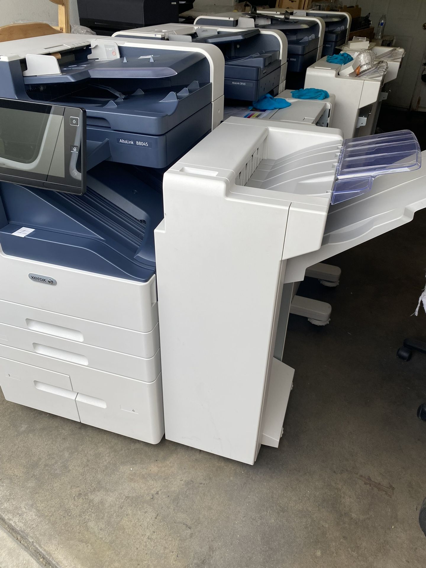 Xerox AltaLink B8045 Black & White Copier W / Staple Finisher Free Delivery
