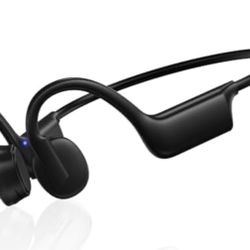 NEW IN BOX Bone Conduction Headphones, Wireless Bluetooth Open-Ear Sports Headphones with Mic, Type-C Quick Charging Long Battery Life, Upgrade Waterp
