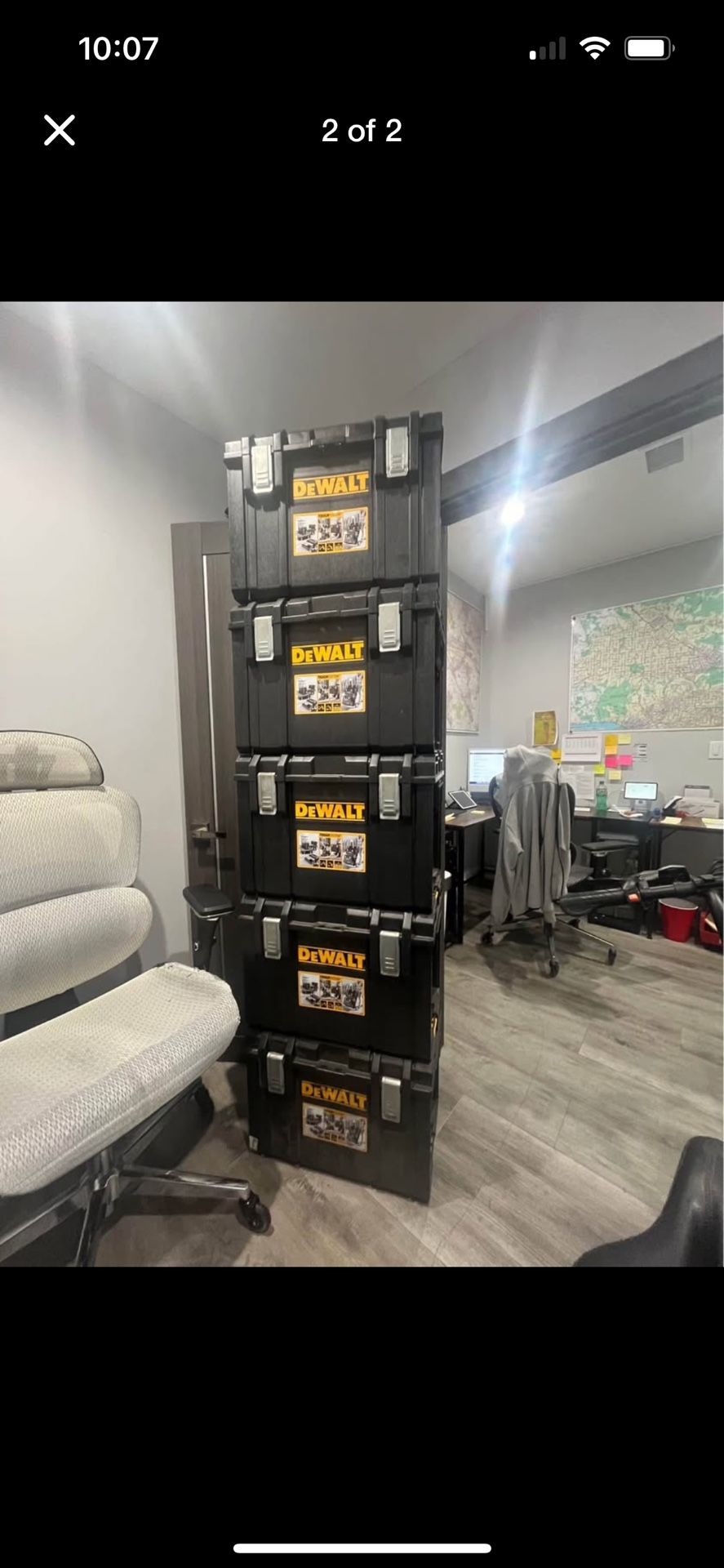 Electric Scooter + Toolboxes For Sale