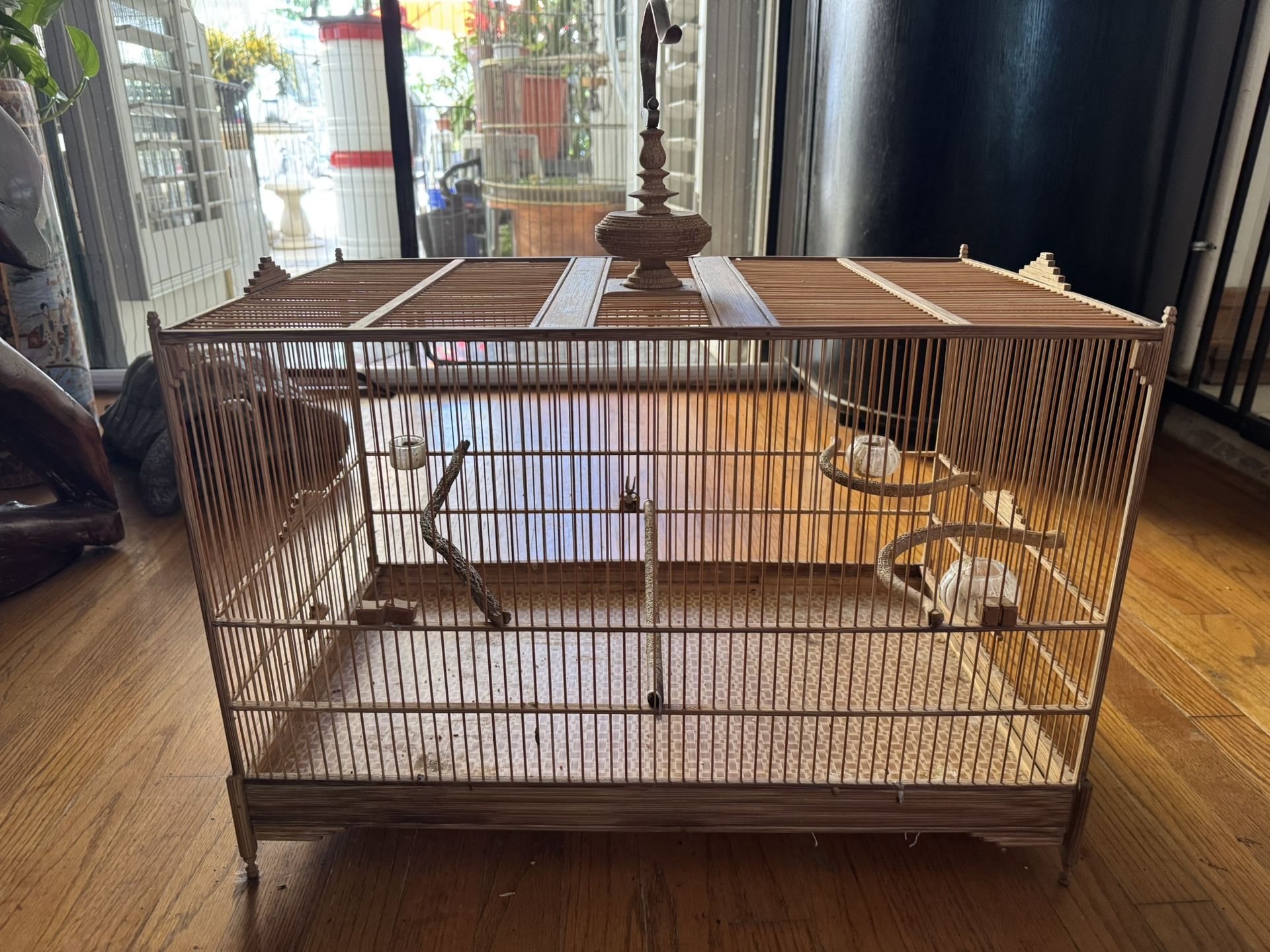 Bamboo Bird Cage