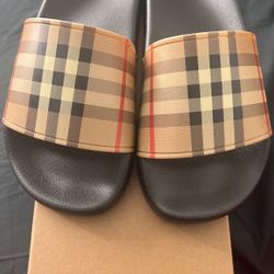 Authentic Burberry Slides 