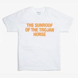 Virgil Abloh Off-white Sunroof Of The Trojan Horse Tee White XL