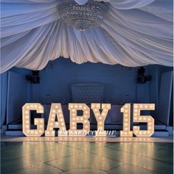 Marquee Letters And Numbers 