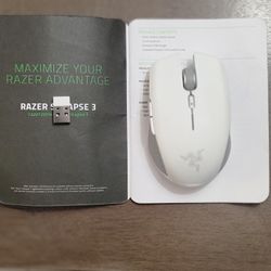 Razer Synapse 3 Atheris Mobile Mercury Gaming Mouse
