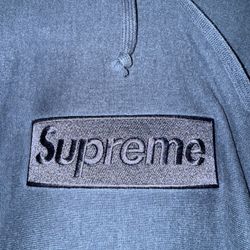 Dark Blue Supreme Hoodie (Best Offer)