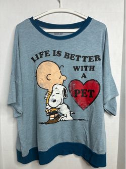 Women’s Life Is Better With Pets 2X Sleep Shirt