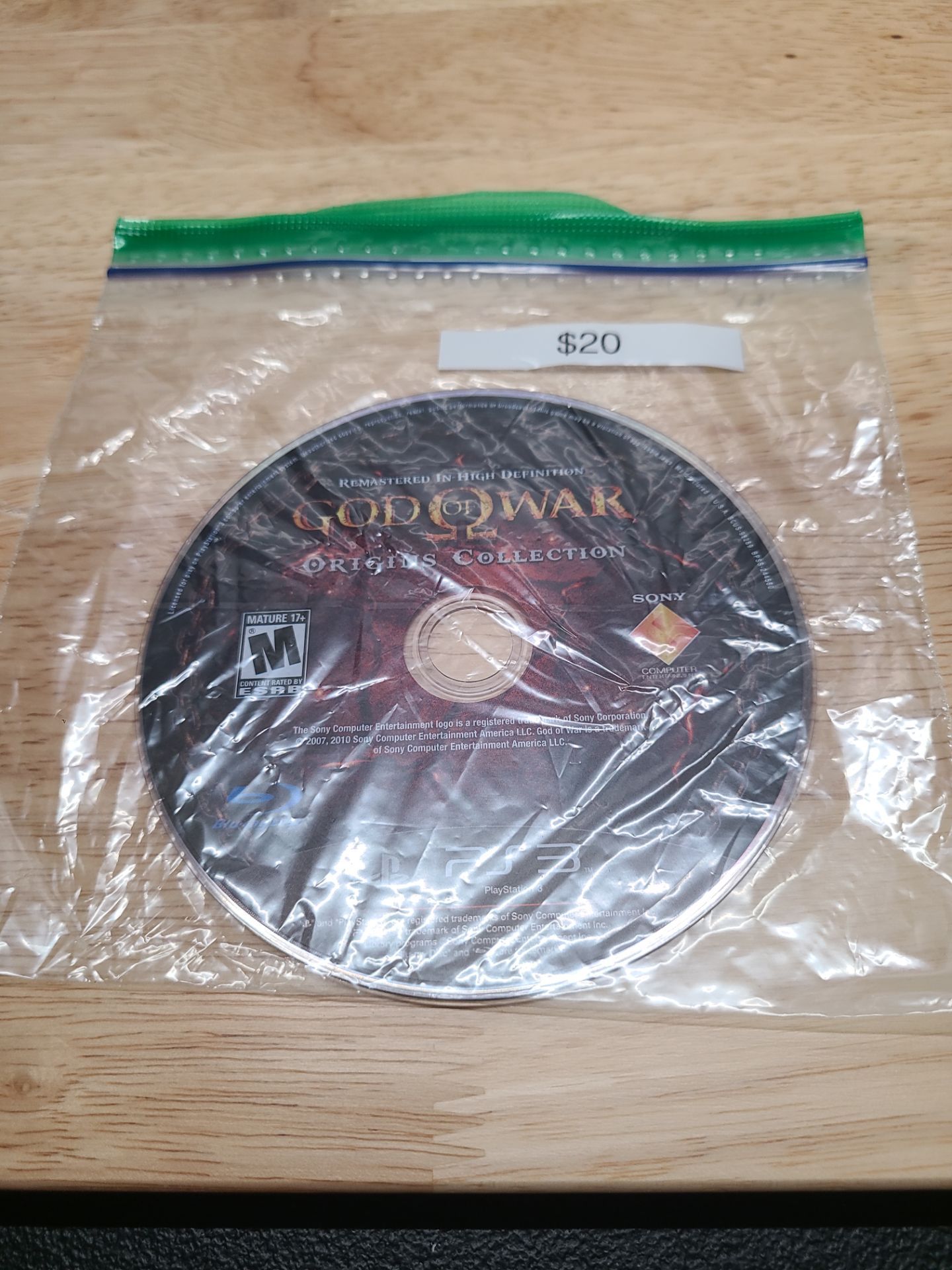 God of War origins collection ps3 game