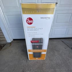Water Softener 