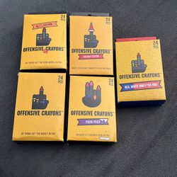 Offensive Crayons 5 Packs for Sale in Youngstown, OH - OfferUp