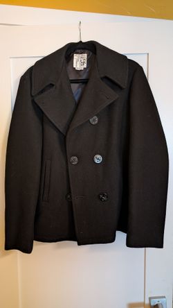 Vintage Barneys New York Co-op Wool Peacoat