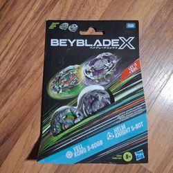 Beyblade X Duel Set: Yell Kong 3-60GB & Helm Knight 5-80T (Hasbro)