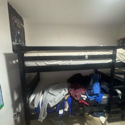 Twin bunkbed already taken apart it’s free come get it please