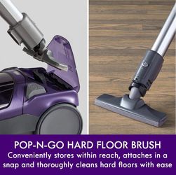 Kenmore 600 Series Pet Friendly Lightweight Bagged Canister Vacuum with Pet PowerMate, Pop-N-Go Brush, 2 Motors, HEPA Filter, Aluminum Telescoping Wan