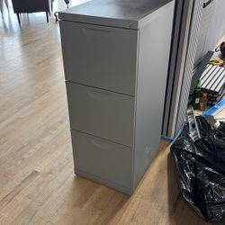 Gray Filing cabinet -3 Available 