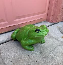 Vintage Ceramic Frog Free