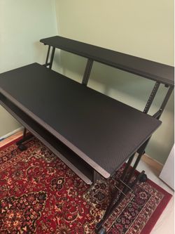 Music Studio Producer Recording Piano Stand Desk, Unique & Smart Design Workstation Table