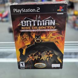 Batman Rise of Tzu Action Figure Commemorative Edition for PlayStation 2 