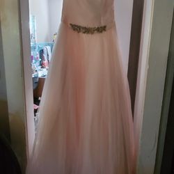 PINK Wedding Dress 