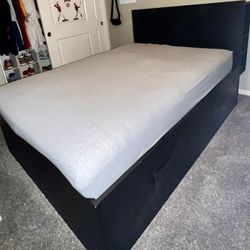 IKEA Full Size Bed Frame With Storage 