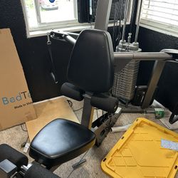 Weight Machine Work Out