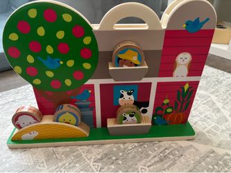 Melissa & Doug Go Tot Wooden Barnyard