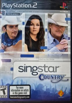 SingStar Country  PlayStation 2 Game Sealed