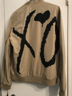 The Weeknd H&M Jacket  The Weeknd H&M Bomber Jacket