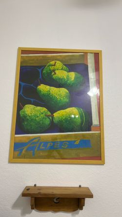 Alpes Pears Framed Art Print