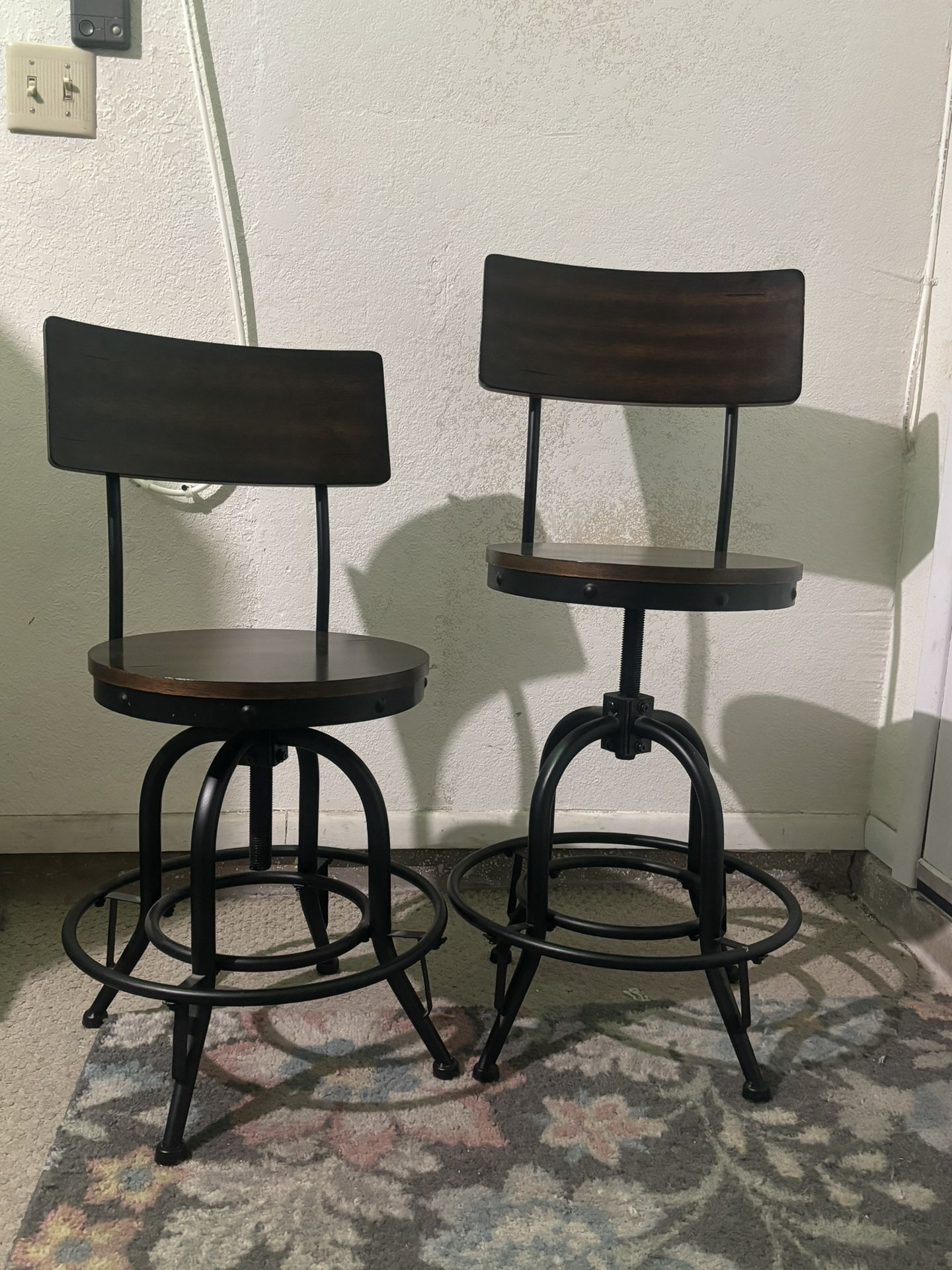 Adjustable Bar Stools